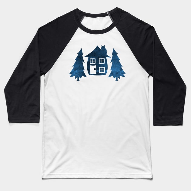 Owl Baseball T-Shirt by TheJollyMarten
